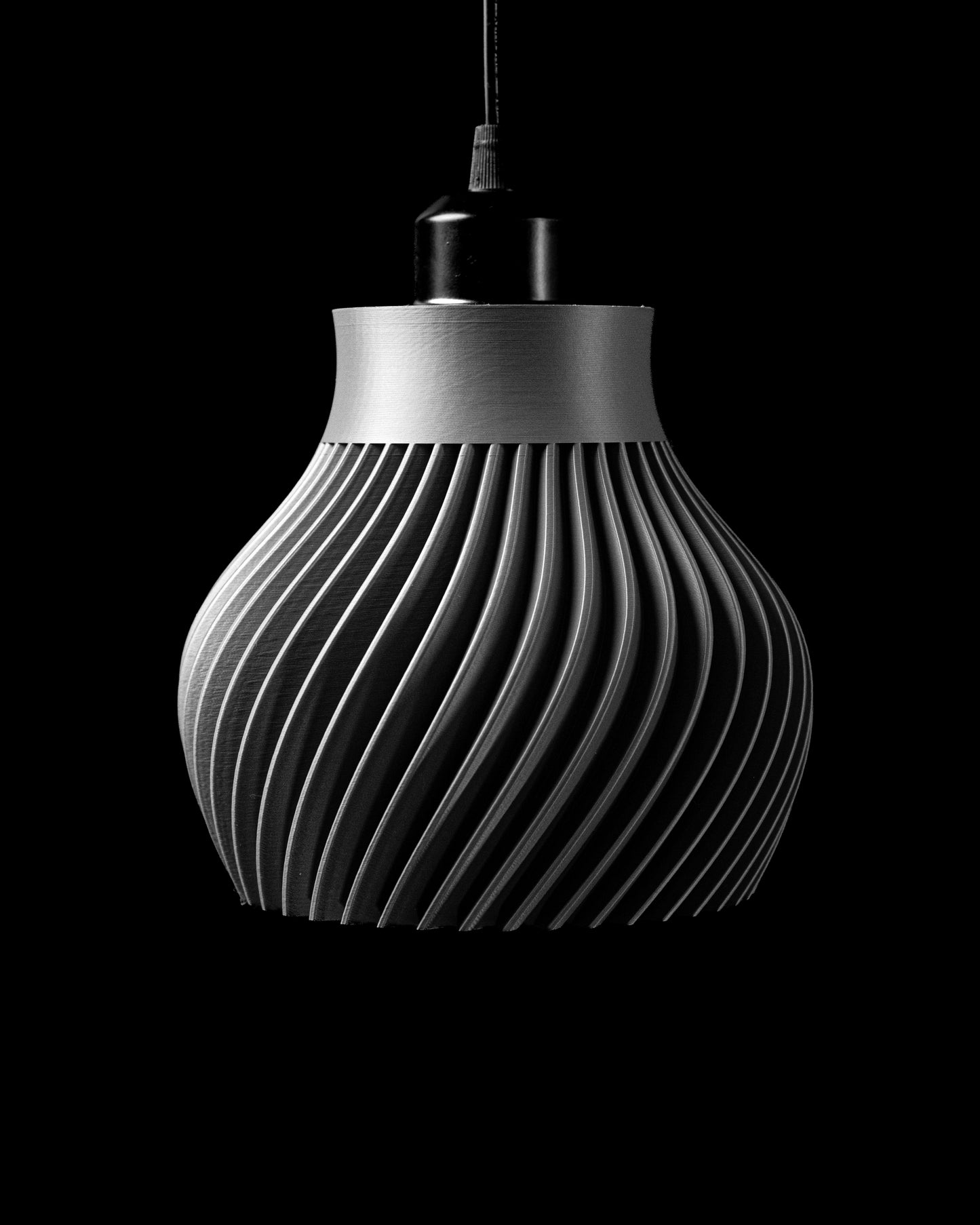 The Ridged Pendant Lamp - Modern | Minimalist | Unique