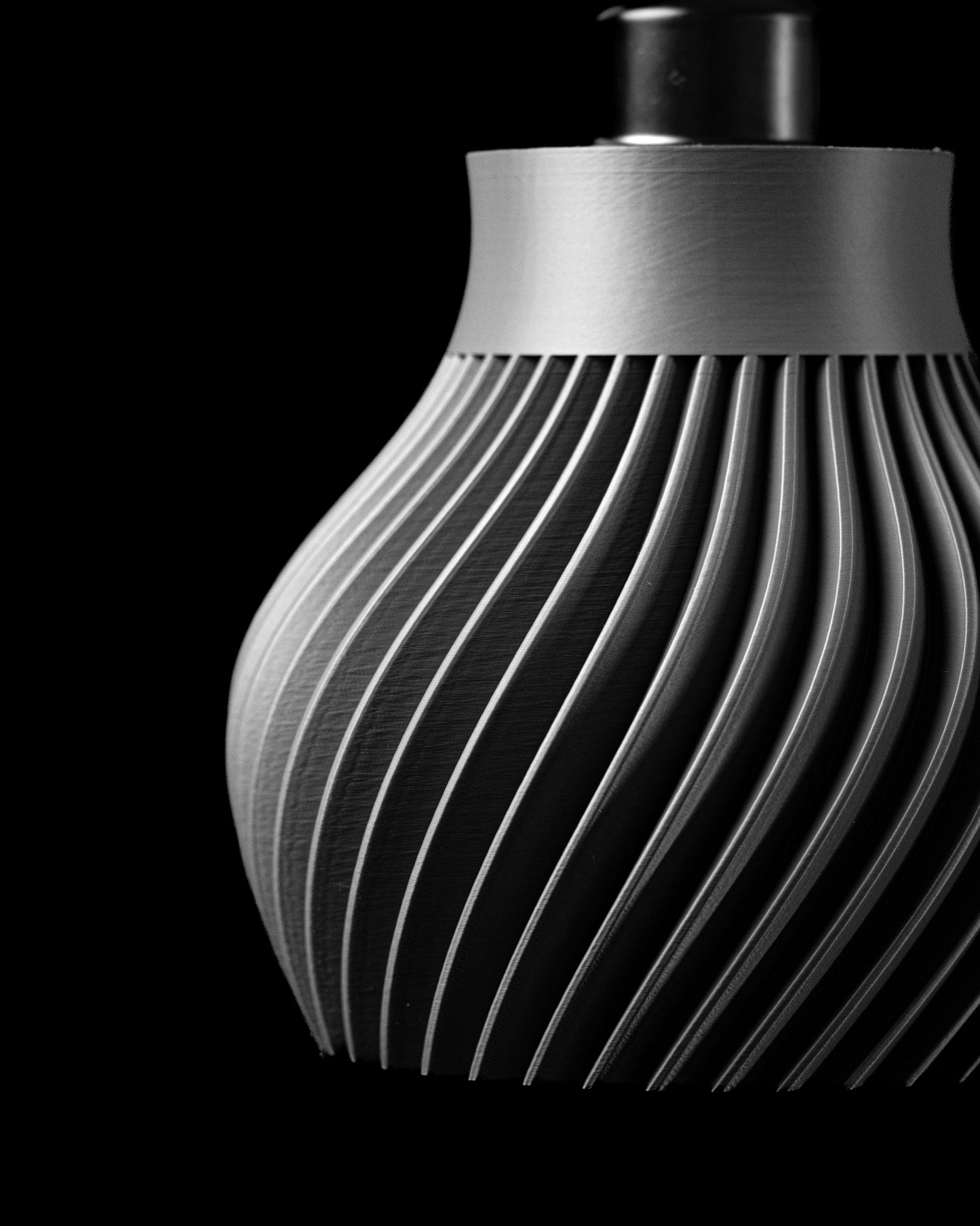 The Ridged Pendant Lamp - Modern | Minimalist | Unique