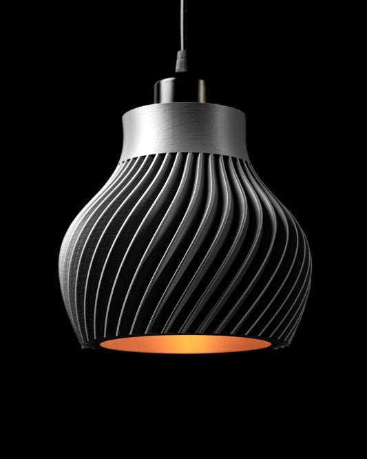 The Ridged Pendant Lamp - Modern | Minimalist | Unique